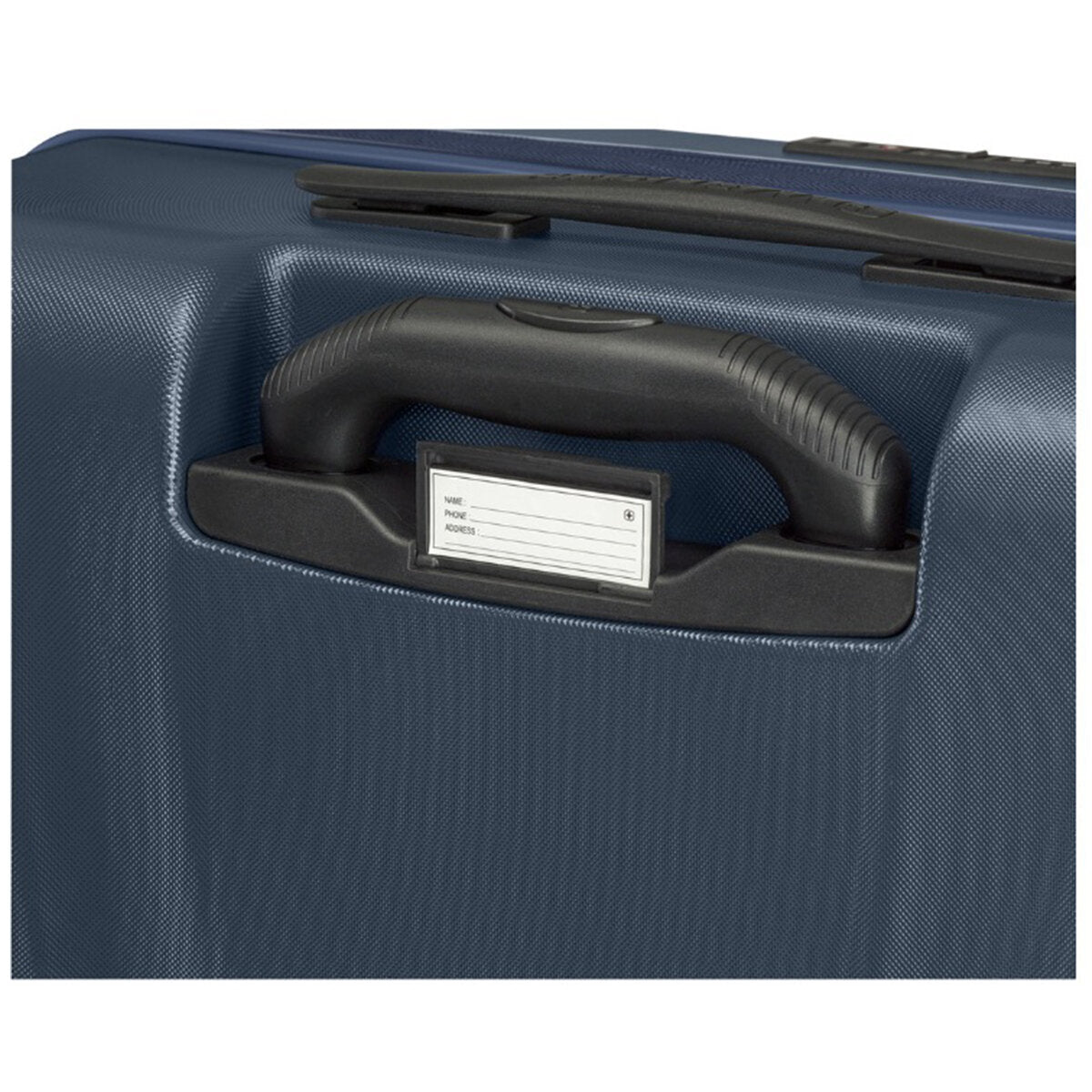 Wenger Skyon 2 Piece Luggage Set, Navy Blue, Hard Side, USB Port, 35L/45L & 103L/120L