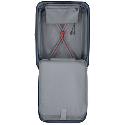 Wenger Skyon 2 Piece Luggage Set, Navy Blue, Hard Side, USB Port, 35L/45L & 103L/120L