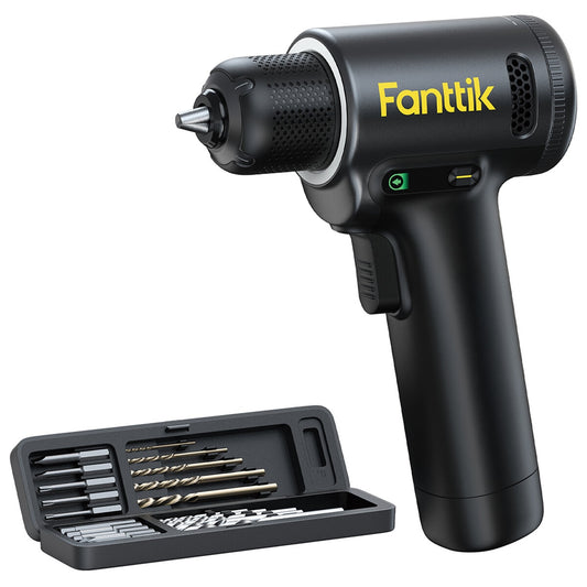 Fanttik Z100 Apex Cordless Brushless Electric Drill, 30 N.m Torque, 2500mAh Battery - Auzzistore