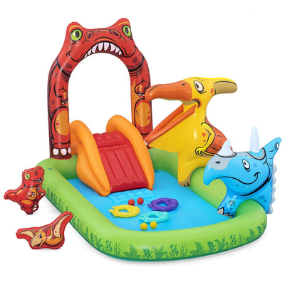 Bestway Jurassic Splash Play Centre 190L Capacity Model 53160 PVC Easy Use