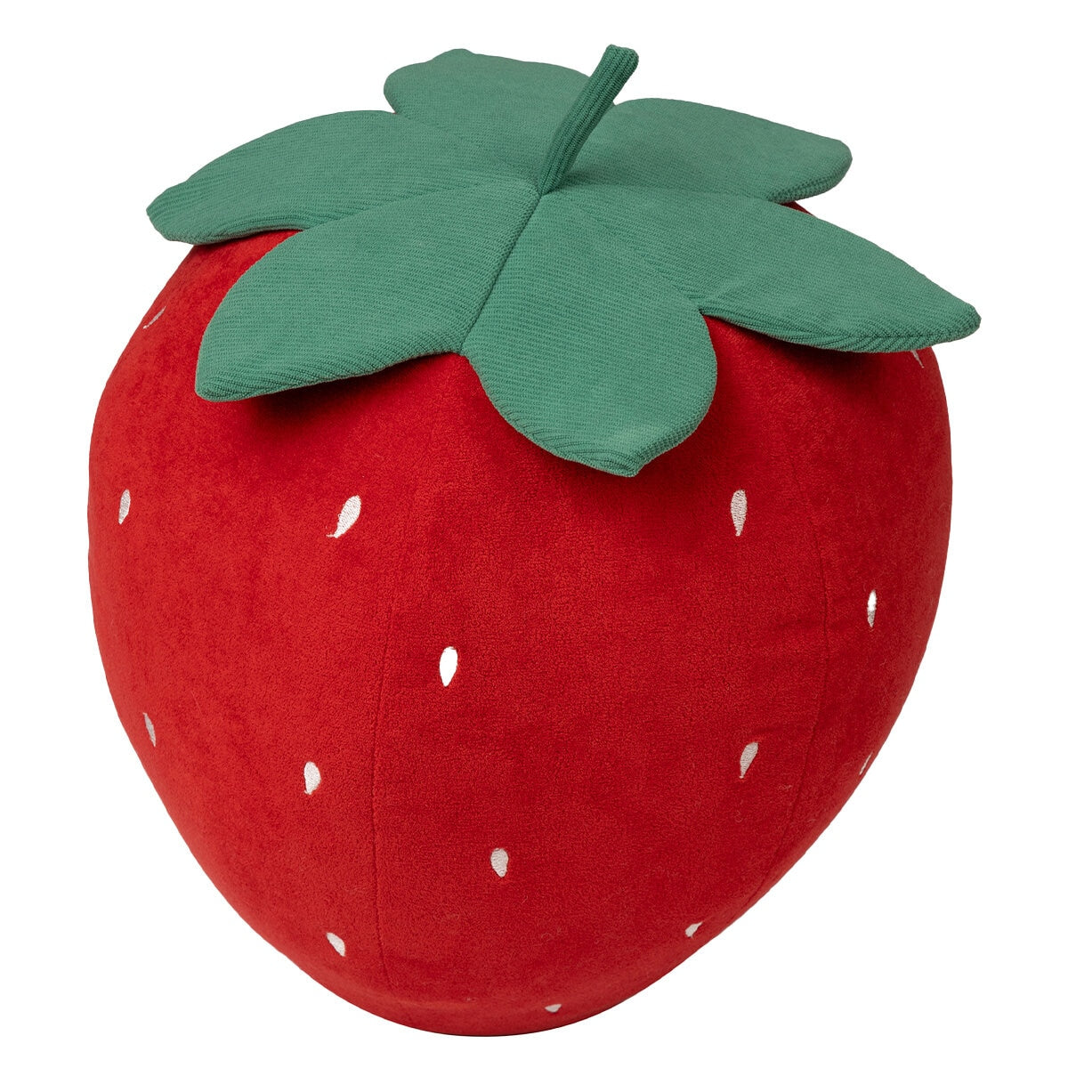 Brentwood Originals Strawberry Fruit Shape Pillow 419x470x140 mm, OEKO-TEX Certified