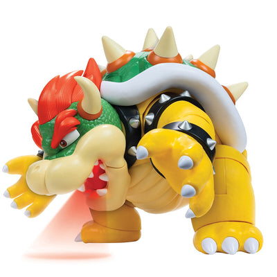 Nintendo Big Bad Bowser 33cm Sound Light 13 Articulations Model 42274
