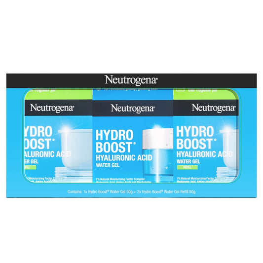 Neutrogena Hydro Boost Hyaluronic Acid Water Gel Refill 1 x 50g + 2 x 50g