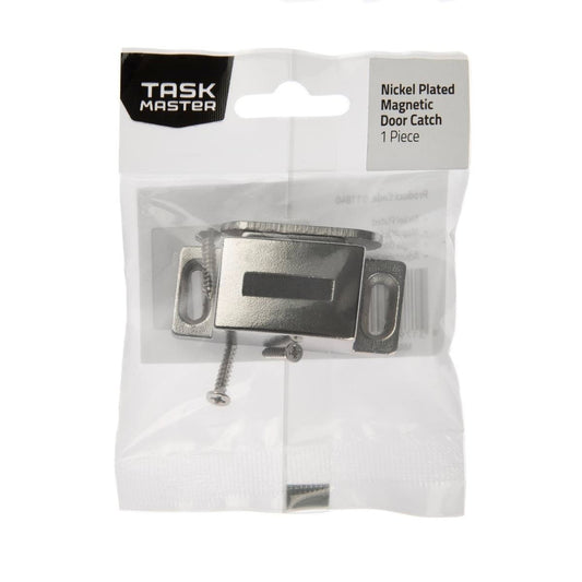 Taskmaster Magnetic Door Catch - 48mm - Zinc Plated - Self Aligned - Auzzistore