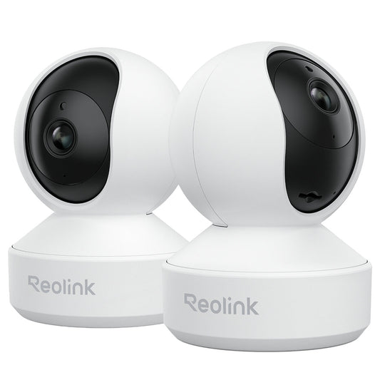 Reolink 2 Pack Indoor WiFi Camera 8MP 4K, PTZ, Two-Way Audio, Night Vision - Auzzistore