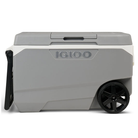 Igloo MaxCold Latitude 85L Roller Cooler - 90 Quart, All-Terrain Wheels, Insulated