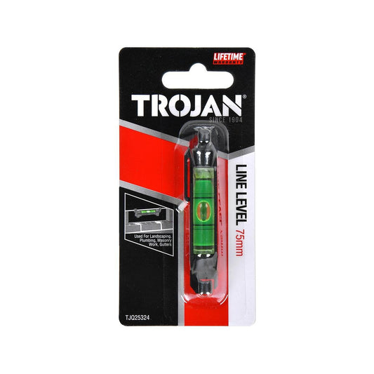 Trojan Lightweight Line Level - 105mm x 21mm x 110mm - Ultra Lightweight Tool - Auzzistore