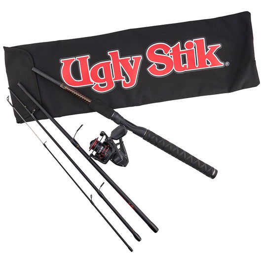 Ugly Stik GX2 Travel Fishing Combo 3-6kg with 30 Size Reel & Travel Bag - Auzzistore