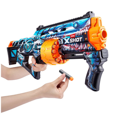 XShot Last Stand 2 Pack 14 Dart Capacity Blaster Tactical Grip