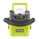 Ryobi 18V ONE+ 4L Wet and Dry Compact Vacuum Tool Only - Lightweight - Portable - IPX4 Water-Resistant