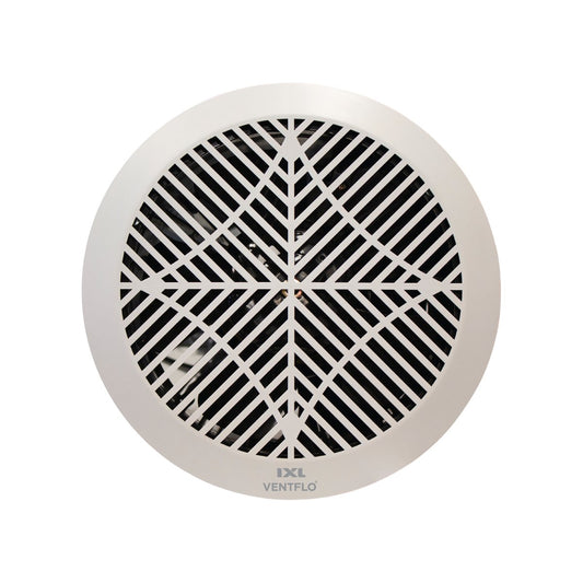 IXL Eco Ventflo Exhaust Fan - 200mm - Plastic - IPX2 Rated - Auzzistore