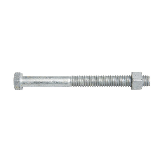 Zenith Hex Head Bolt - M12 x 130mm - 12 Pack - Hot Dipped Galvanised – view 2 - Auzzistore