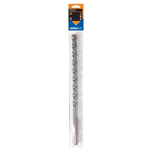 Sutton Tools 20mm Db Tct Masonry Drill Bit 400mm Carbide Tip Durable - Auzzistore