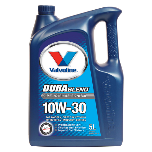 Valvoline 10W-30 Durablend Engine Oil - 5L - Semi-Synthetic - Fuel Efficient