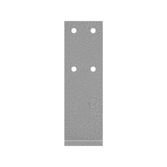 Vuepro T-Blade Post Support - 80mm - Galvanised - Concealed Fixing – view 2 - Auzzistore