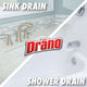 Drano Drain Cleaner Max Gel Liquid 1.2L - Effective on Tough Clogs