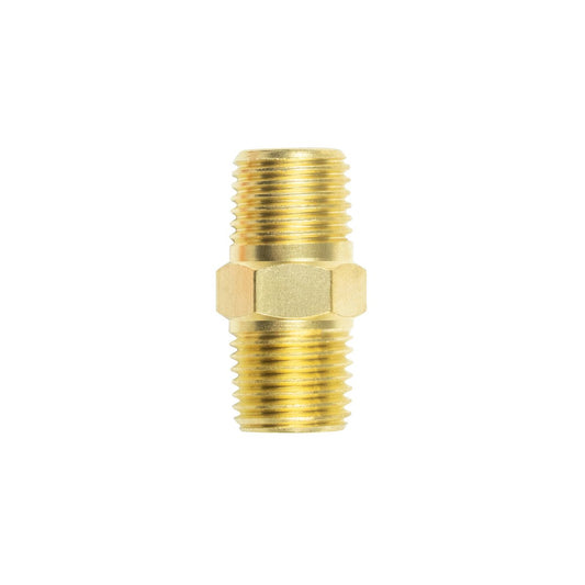 Jflex Hexagon Nipple 1/4" BSP - Brass Fitting - Durable - High Flow Capacity - Auzzistore