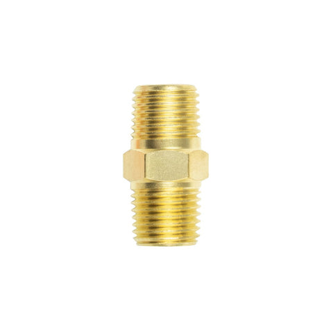 Jflex Hexagon Nipple 1/4" BSP - Brass Fitting - Durable - High Flow Capacity - Auzzistore