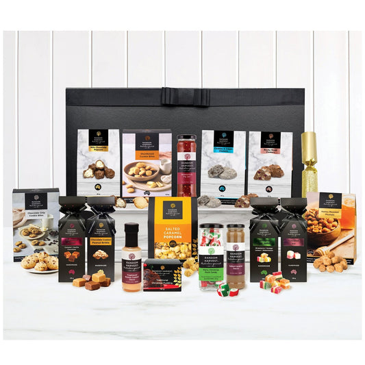 Random Harvest Christmas Hamper 1.5kg - Australian Gourmet Treats Gift Box