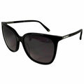 Nine West NW624S Women’s Square Sunglasses Black Grey Acetate Stylish