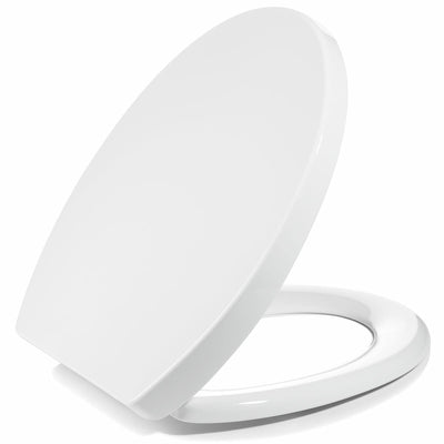 Brondell Toilet Seat AUSPPTS-25 White Gentle Close Round