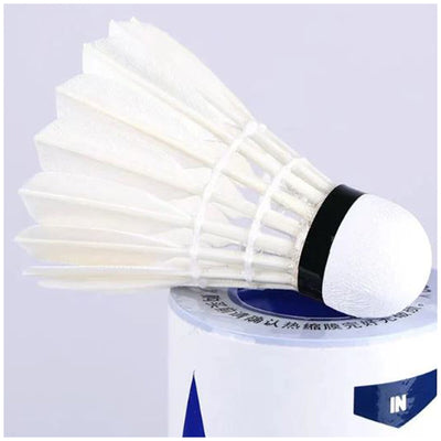 Victor Lark Ace Shuttlecock 12 x 2 Pack Standard White Feather Stable