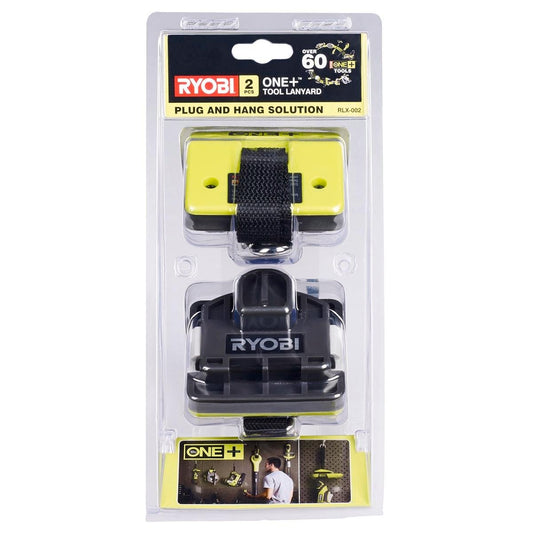 Ryobi One+ Tool Lanyard 2 Pack - 100mm Plastic - Convenient Storage