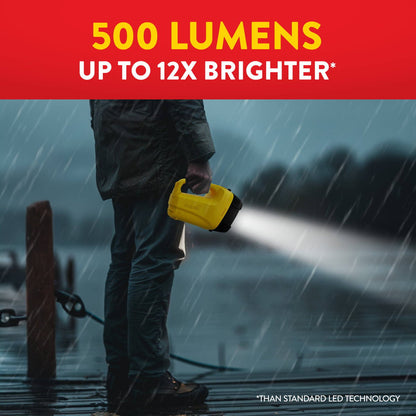 Eveready Dolphin Hybrid Rechargeable Floating LED Lantern 500 Lumen - Waterproof - Durable - 340m Beam Distance