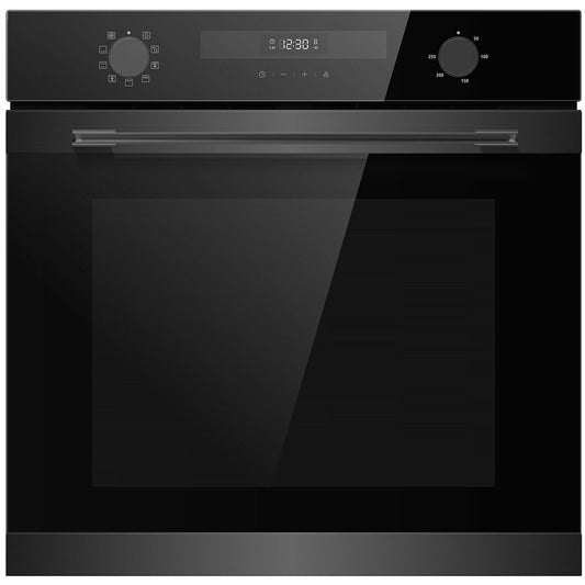 Midea 60cm Built In Oven Black 72 Litre 310656