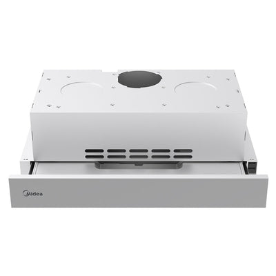 Midea 60cm Slide-Out Rangehood Stainless Steel Sleek MHS60S