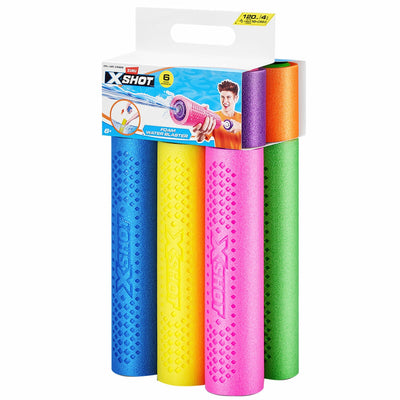 Zuru X-Shot Foam Blaster 6 Pack 10m Durable Water Blaster