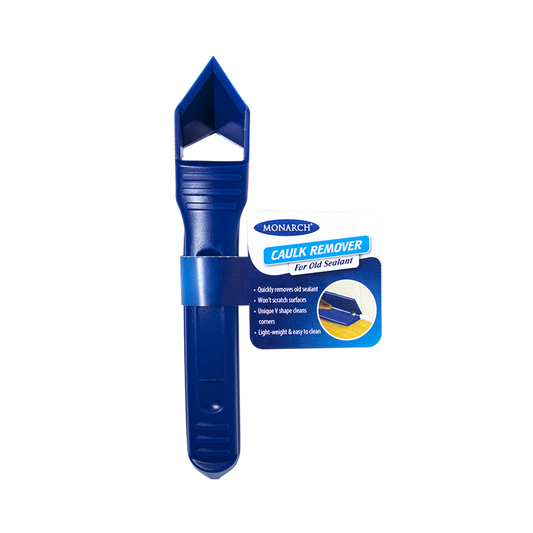 Monarch Caulk Sealant Remover - V-Shape - Plastic - Lightweight Tool