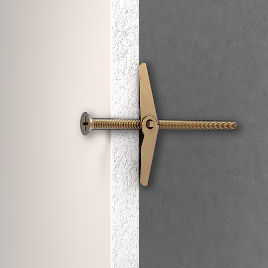 Ramset Spring Toggle - 75mm - Gold Passivated - Flush Fixing - 4 Pack – view 2 - Auzzistore