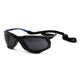 Protector Safety Glasses - Smoke Lens - Polycarbonate - Dust Guard