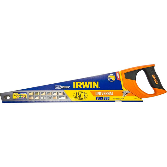 Irwin Plus 880 Universal Handsaw - 3mm x 14.5mm x 66mm - Black - Auzzistore