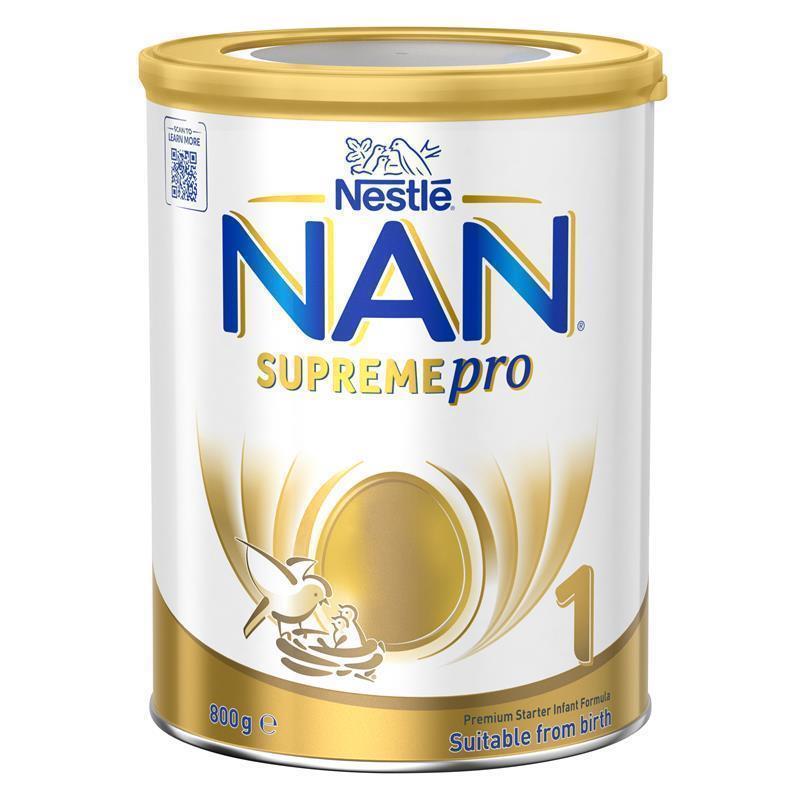 Nestle NAN SUPREMEpro 1 Premium Starter Baby Infant Formula Powder (800g) - From Birth