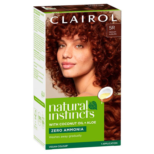 Natural Instincts 5R Cinnaberry - Medium Auburn Semi-Permanent Hair Colour - Auzzi Store