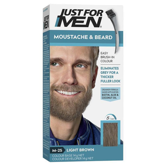 Just for Men Beard Colour - Light Brown - 28g-Auzzi Store