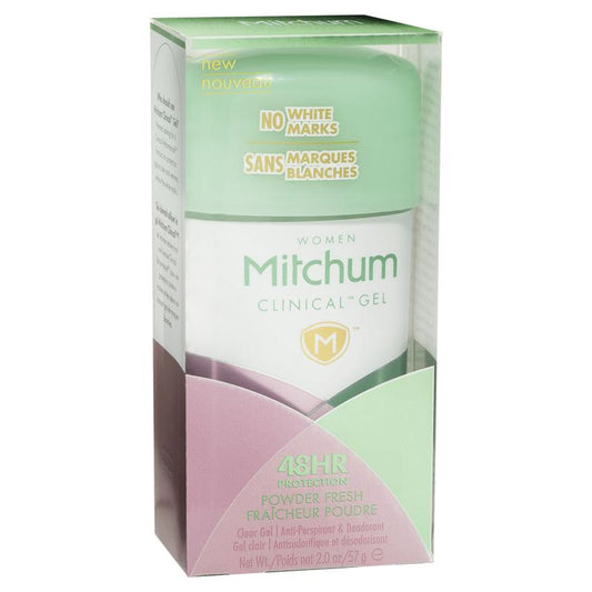 Mitchum Women's Clinical Strength Deodorant Gel 57g Powder Fresh – view 2