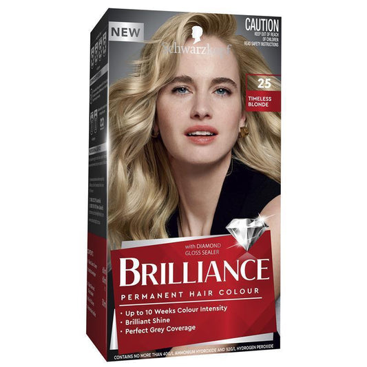 Schwarzkopf Brilliance 25 Timeless Blonde - Long-Lasting Hair Color