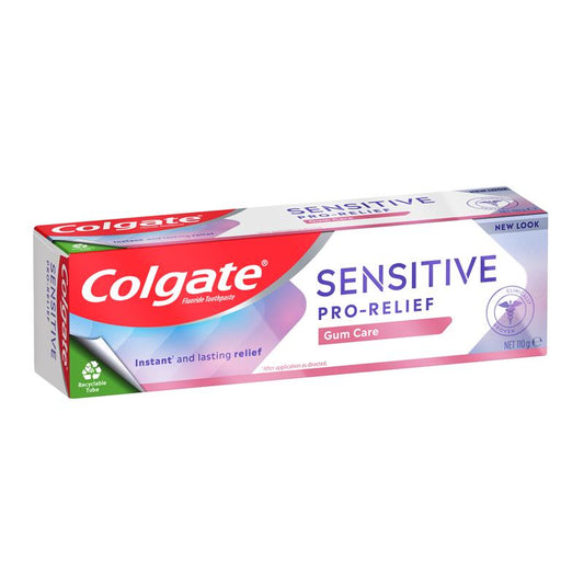 Colgate Sensitive Pro Relief Gum Care Toothpaste 110g - Gentle Care for Sensitive Teeth - Auzzistore