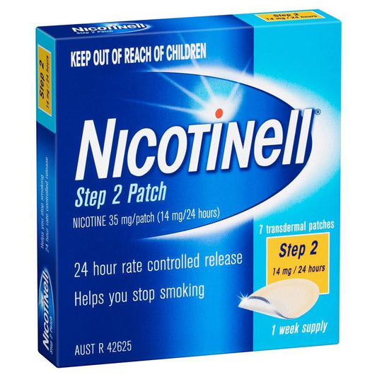 Nicotinell 14mg Stop Smoking Patches - 7 Pack for 24-Hour Relief-Auzzi Store