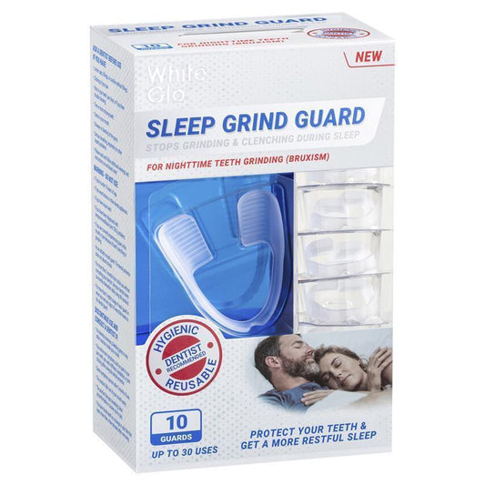 White Glo Sleep Grind Guard 10 Pack - Protect Your Smile Overnight