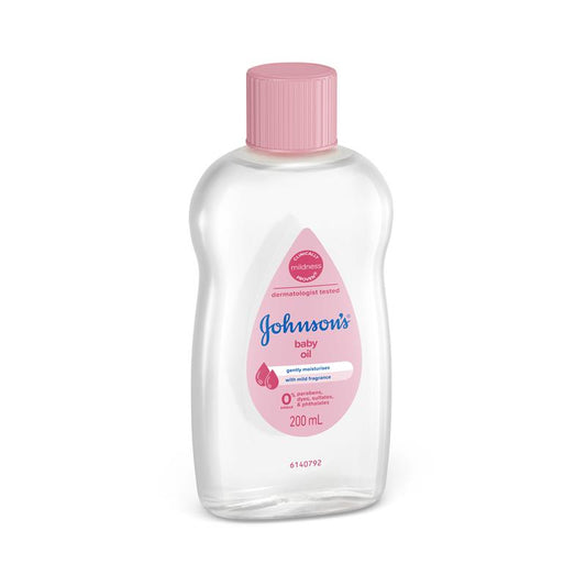 Johnson's Baby Oil - 200mL-Auzzi Store