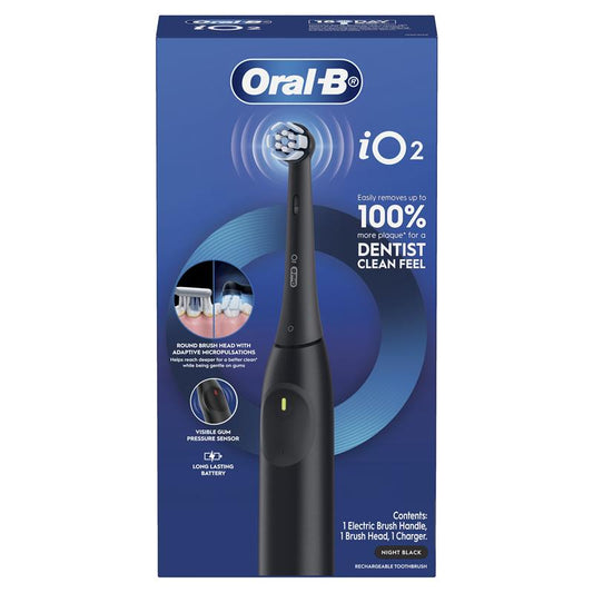 Oral-B iO Series 2 Electric Toothbrush - Black-Auzzi Store