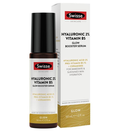 Swisse Skincare Hyaluronic 2% Vitamin B5 Glow Booster Serum - 50ml-Auzzi Store