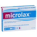 Microlax Enemas - 5mL Pack of 4 for Quick Constipation Relief