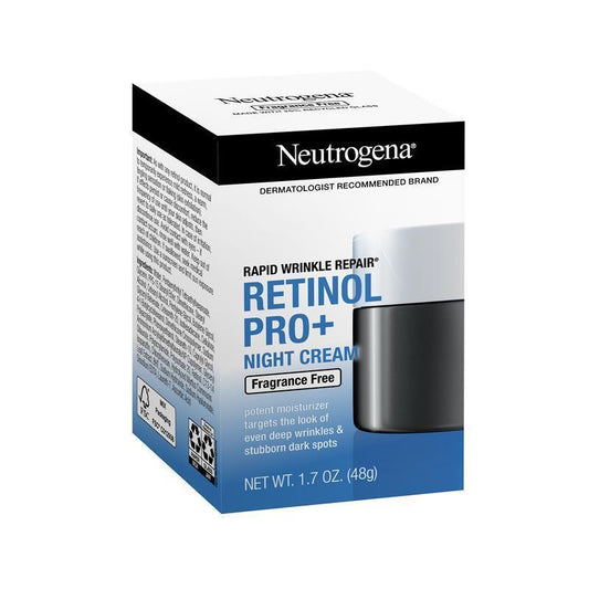 Neutrogena Rapid Wrinkle Repair Retinol Pro+ Night Cream 48g - Auzzistore