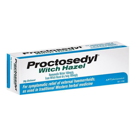 Proctosedyl Witch Hazel Haemorrhoids Ointment 30g - Auzzi Store