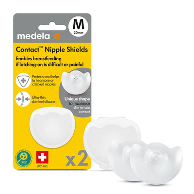 Medela Contact Nipple Shield Medium (20mm) - Pack of 2